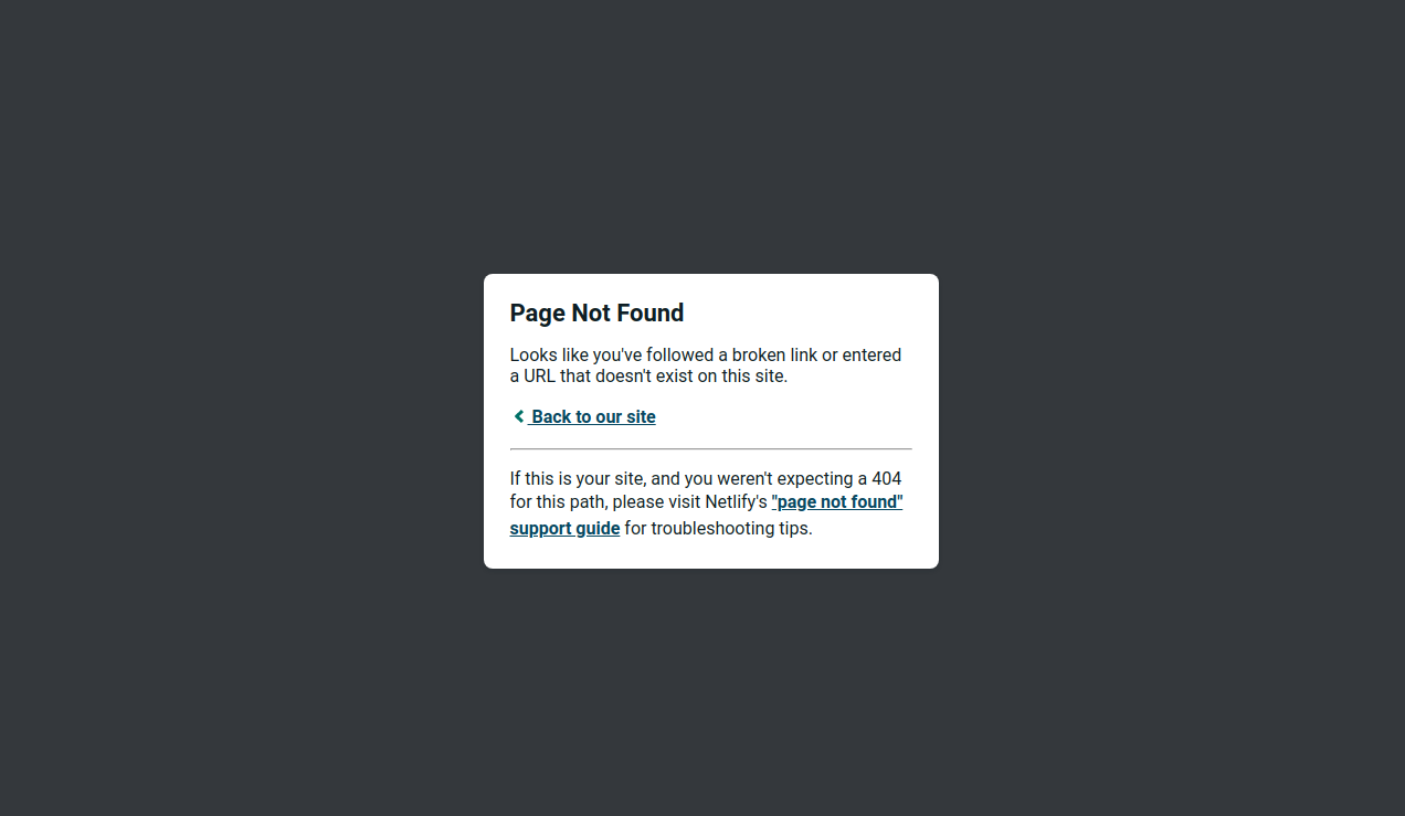 Netlify Redirects ๐ง