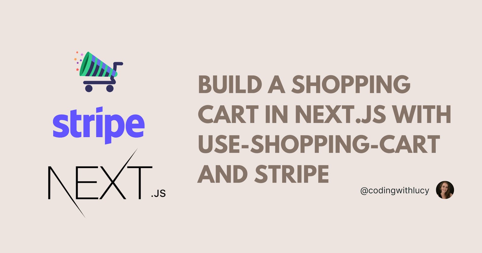 Build a shopping cart in Next.js with use-shopping-cart and Stripe
