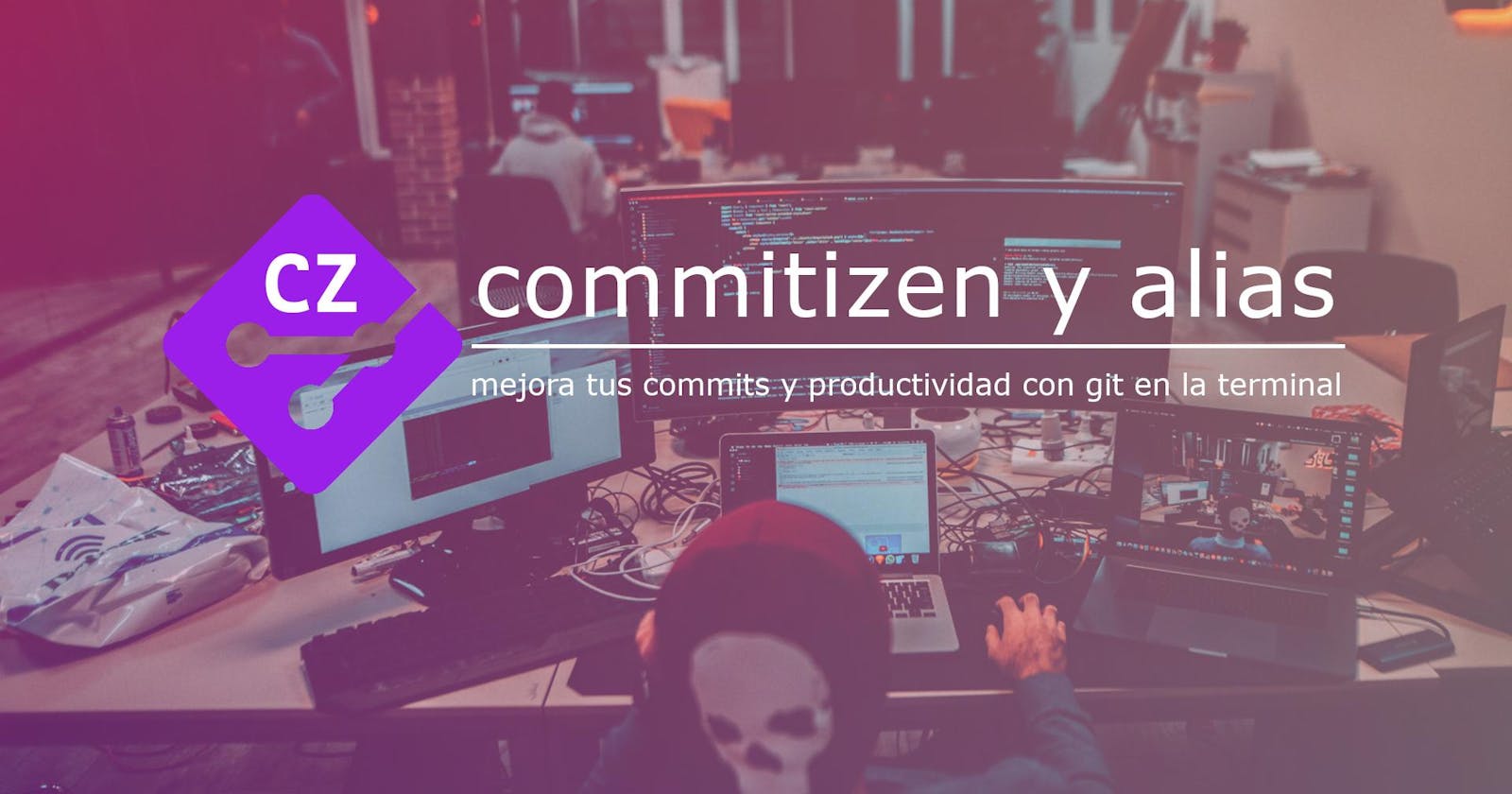 Productividad y buenos commits 
 : commitizen y git|linux alias