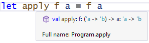 A generic apply function.