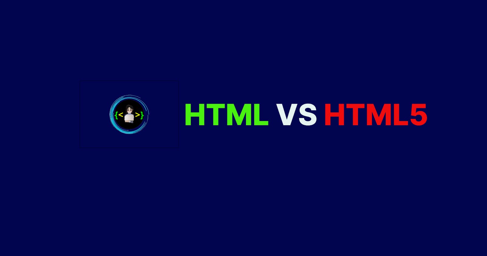 Do you know the difference between HTML and HTML5?🤔