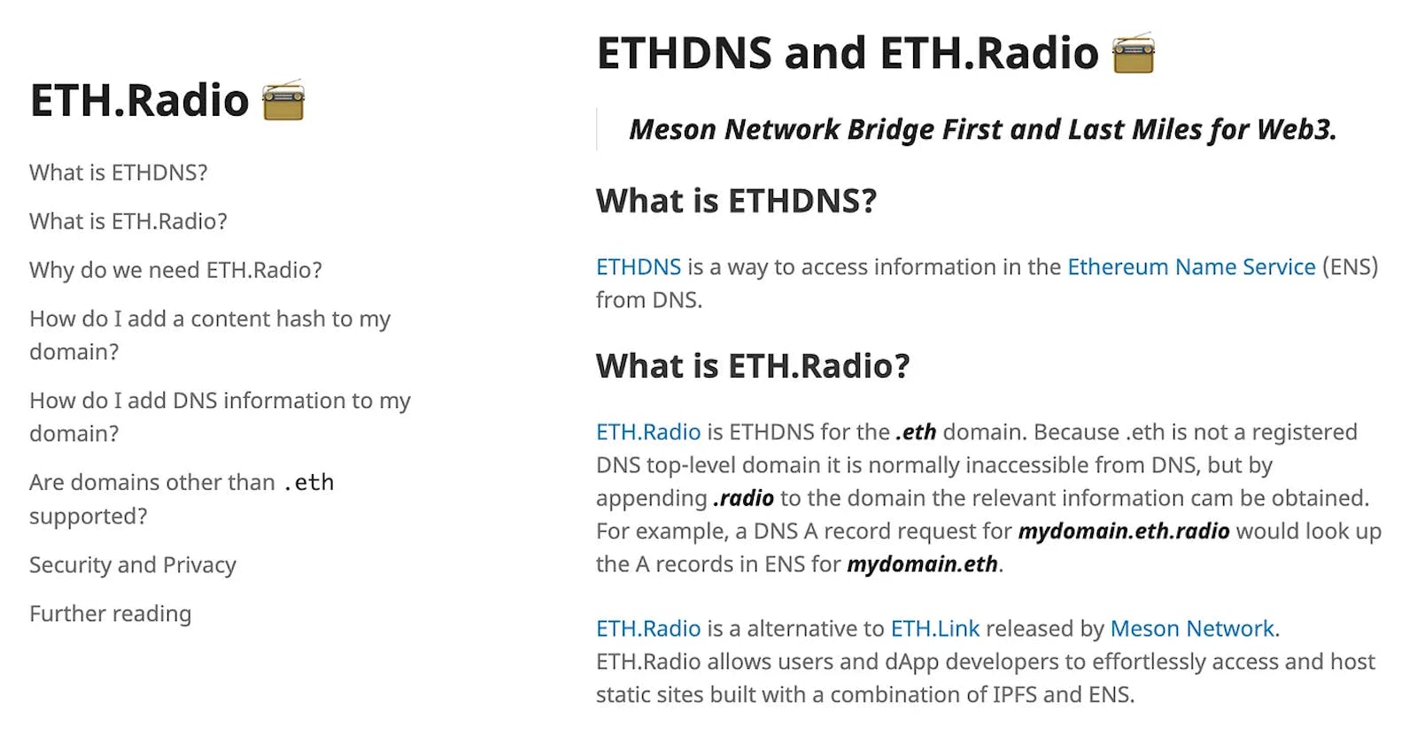 ETH.Radio: High availability ENS Gateway