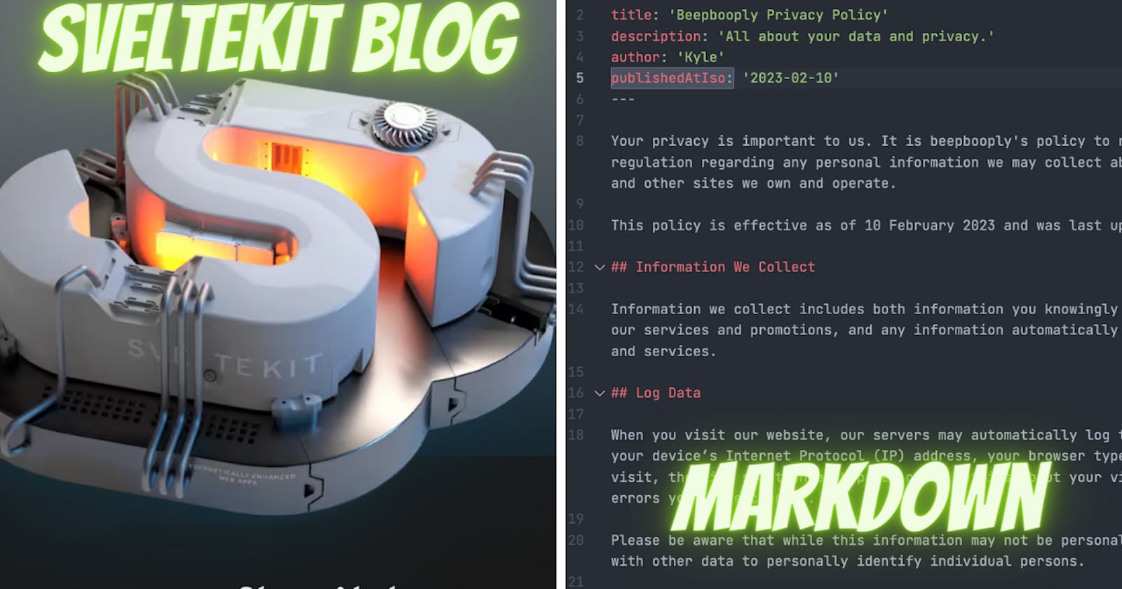 Build a Blog with Sveltekit and Markdown