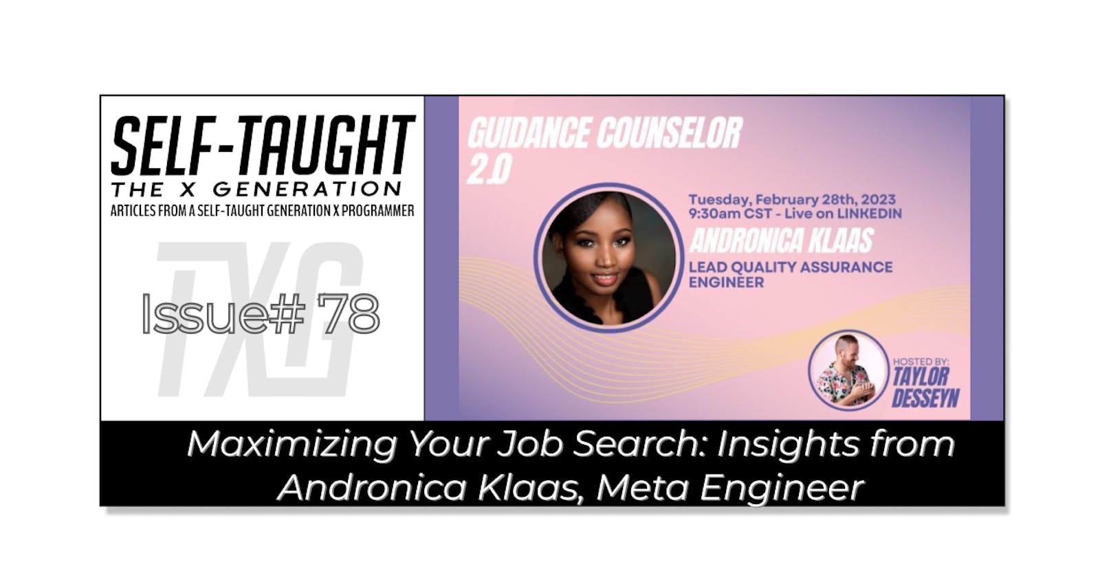 Maximizing Your Job Search: Insights from Andronica Klaas, Meta Engineer