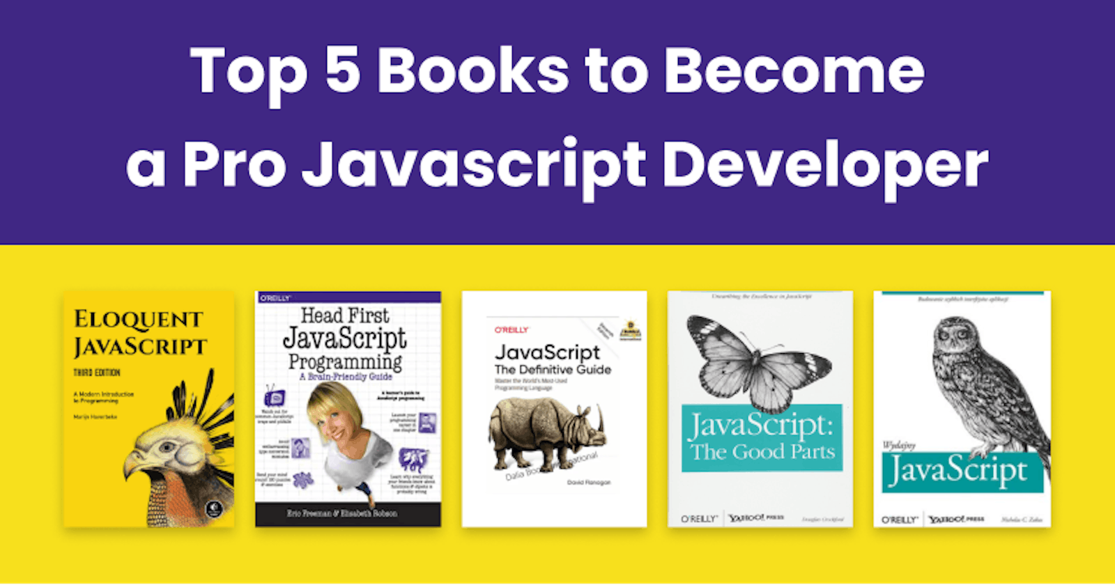 Top 5 Books to Become a Pro Javascript Developer
