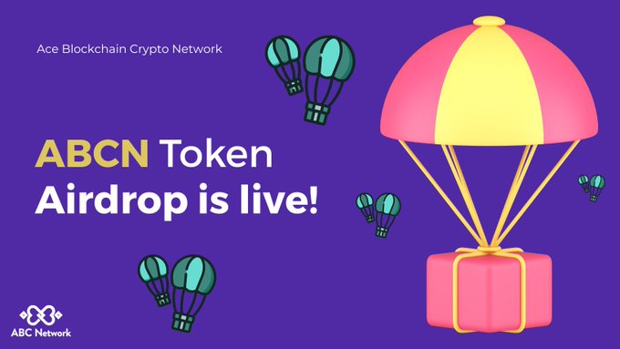 ABC Network Releases An Announcement Regarding ABCN Token Airdrop!