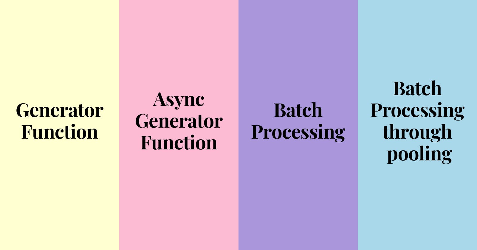 Efficiently Handle Large task with Ease: A Guide to Async Generator Functions for Batch Processing