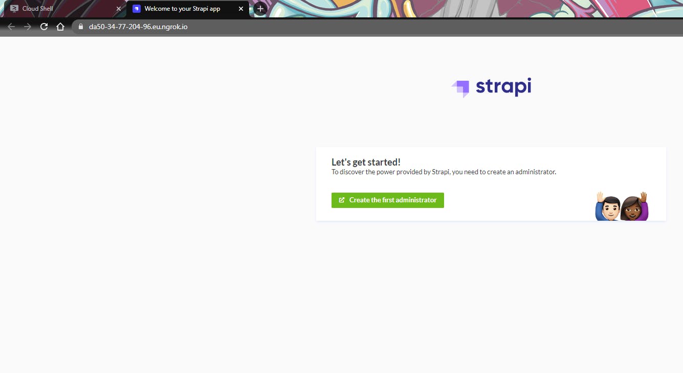 Welcome to your Strapi app page