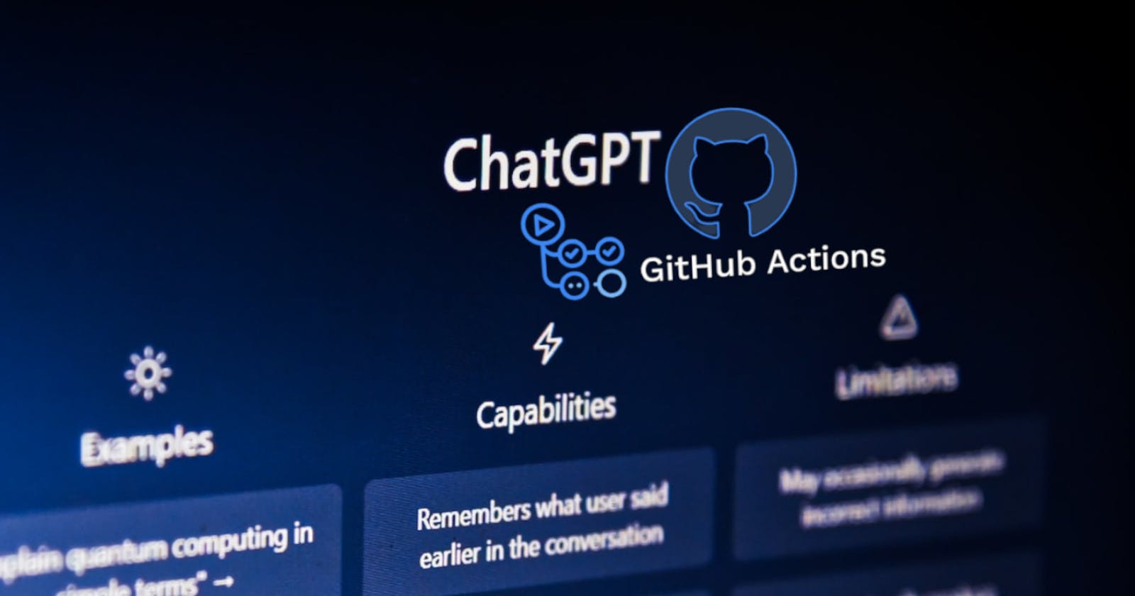 ChatGPT 🤖 écris-moi un github action