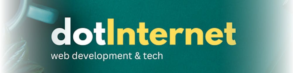 dotInternet | web development & tech