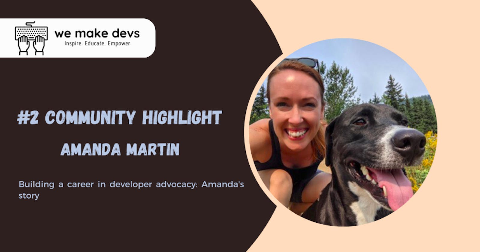 Building a career in developer advocacy: Amanda's story