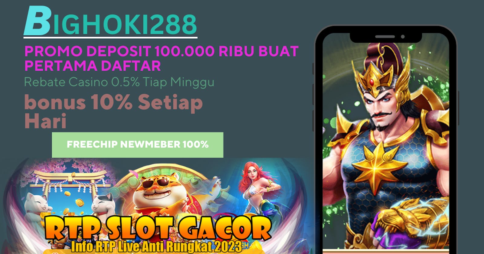 Pola Gacor Rtp Slot Online Anti Rungkat 2023 - Bighoki288