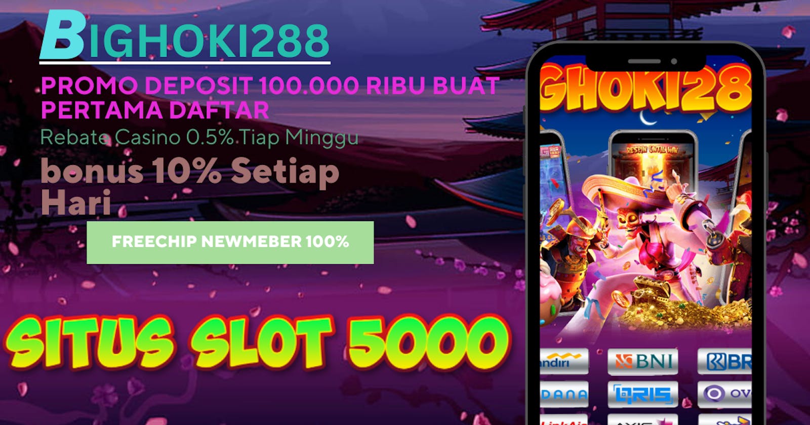 Slot 5000 : Situs Slot Gacor Minimal Deposit 5rb atau 5k