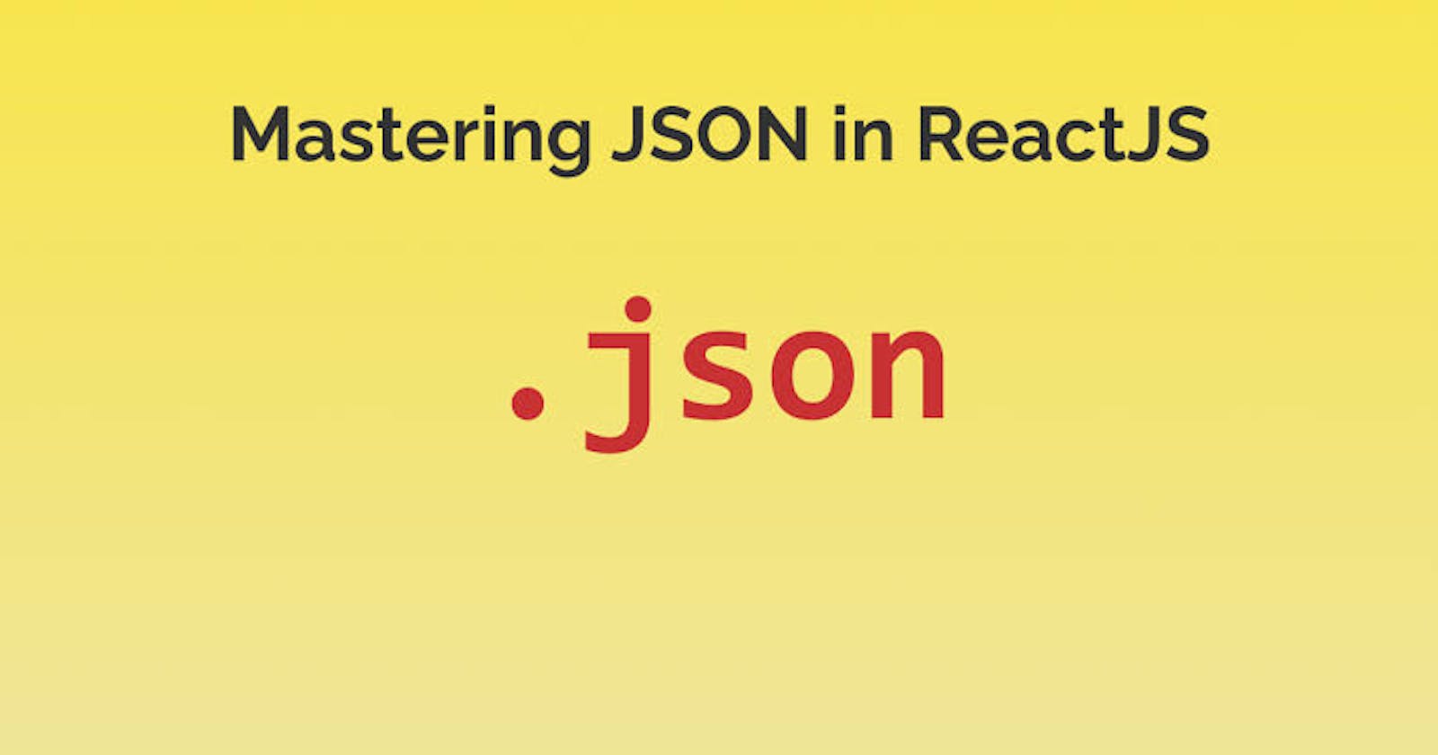 "Simplify Your Data Handling: Learn to Load JSON Files into React with UseEffect, UseState, and Fetch API"