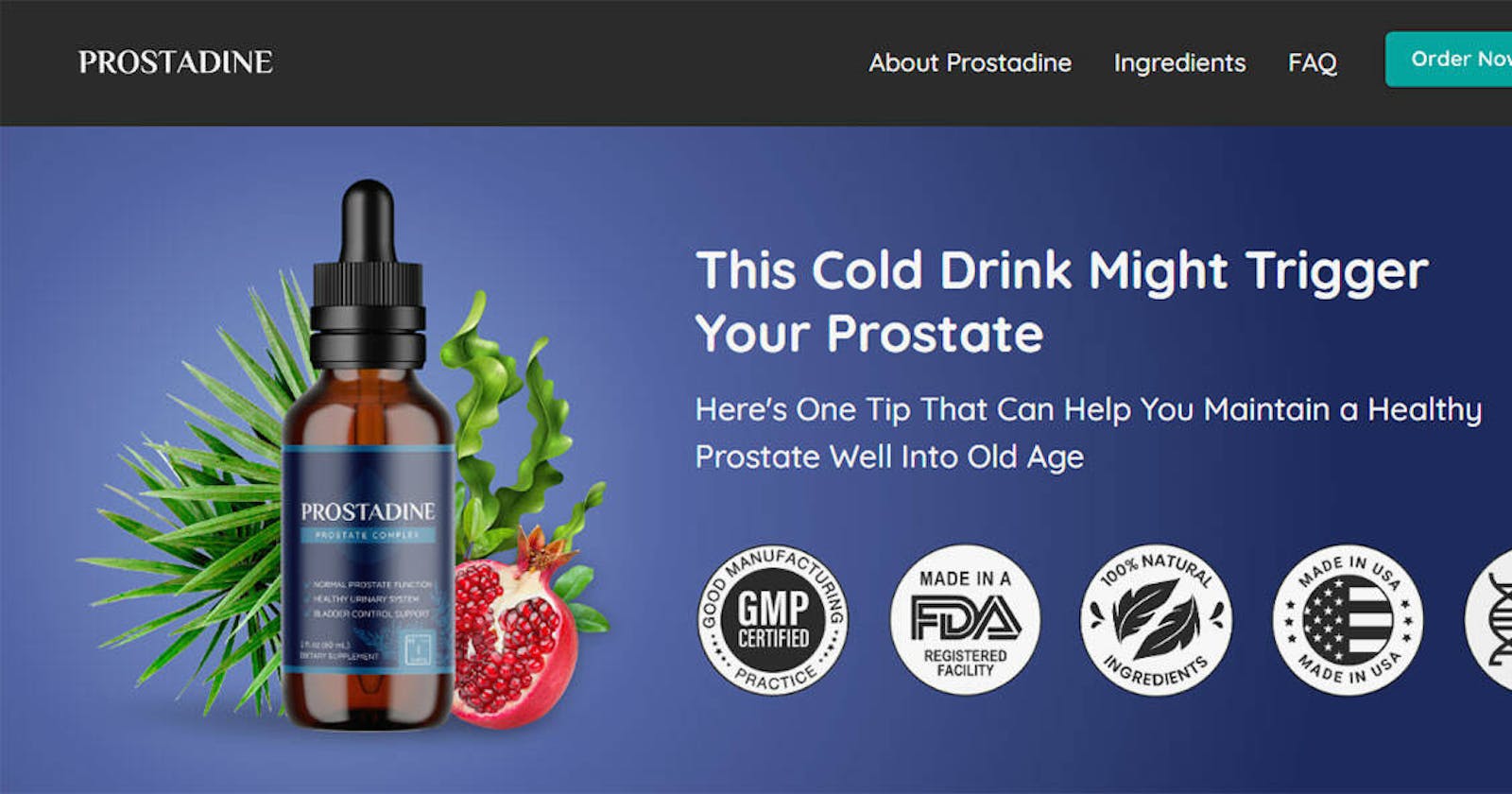 Prostadine Reviews (Crucial Alert) Natural Prostate