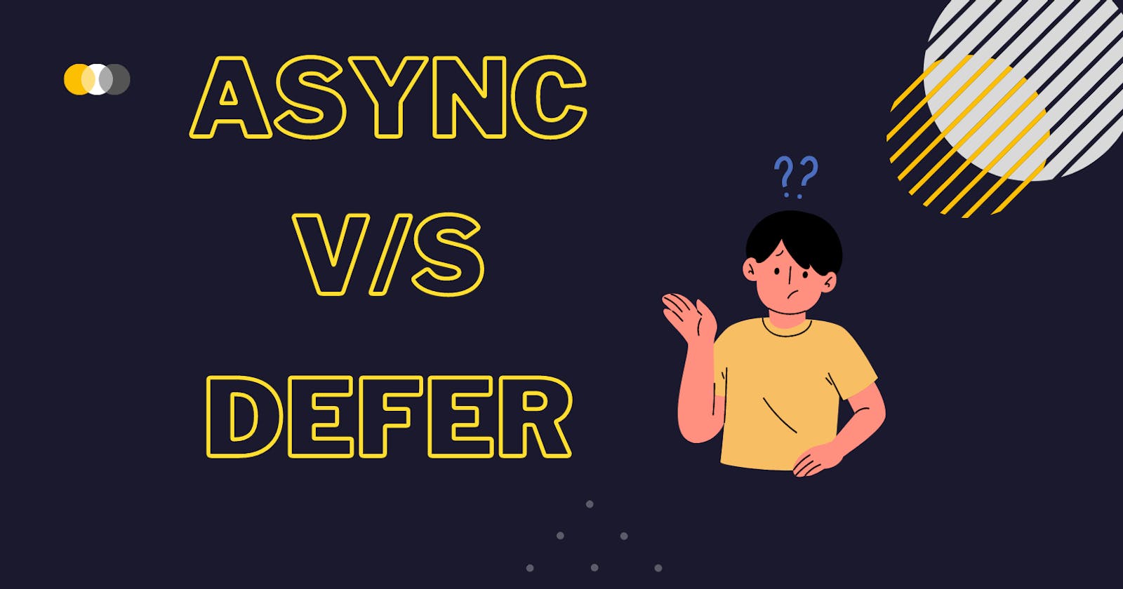async vs defer attributes in Javascript