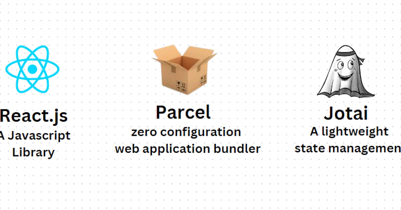 Create Raect app with Parcel and Jotai as a state management