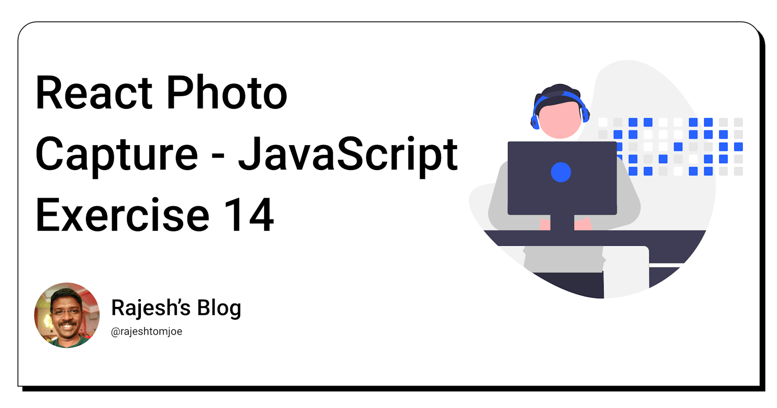 React Photo Capture with Camera - JavaScript Exercise #14