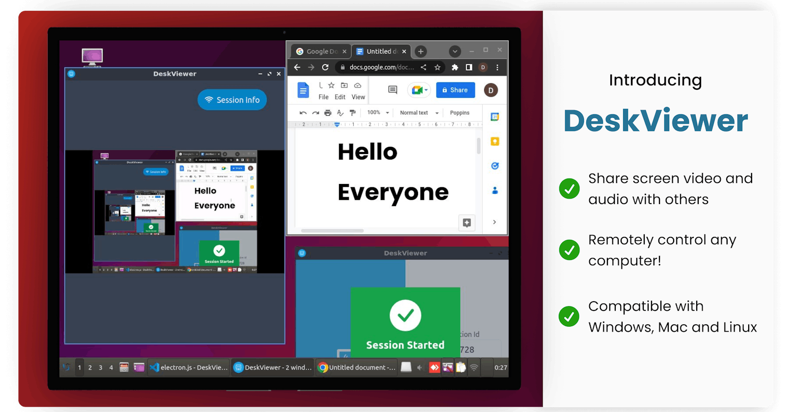 DeskViewer: How I Created And Debugged A Remote Desktop Application