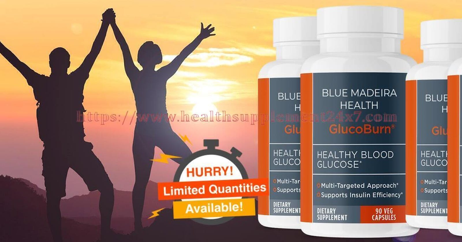 Blue Madeira Health GlucoBurn Multi-Targeted Supplement Support Insulin Efficiency Supports Weight Loss(Real Or Hoax)