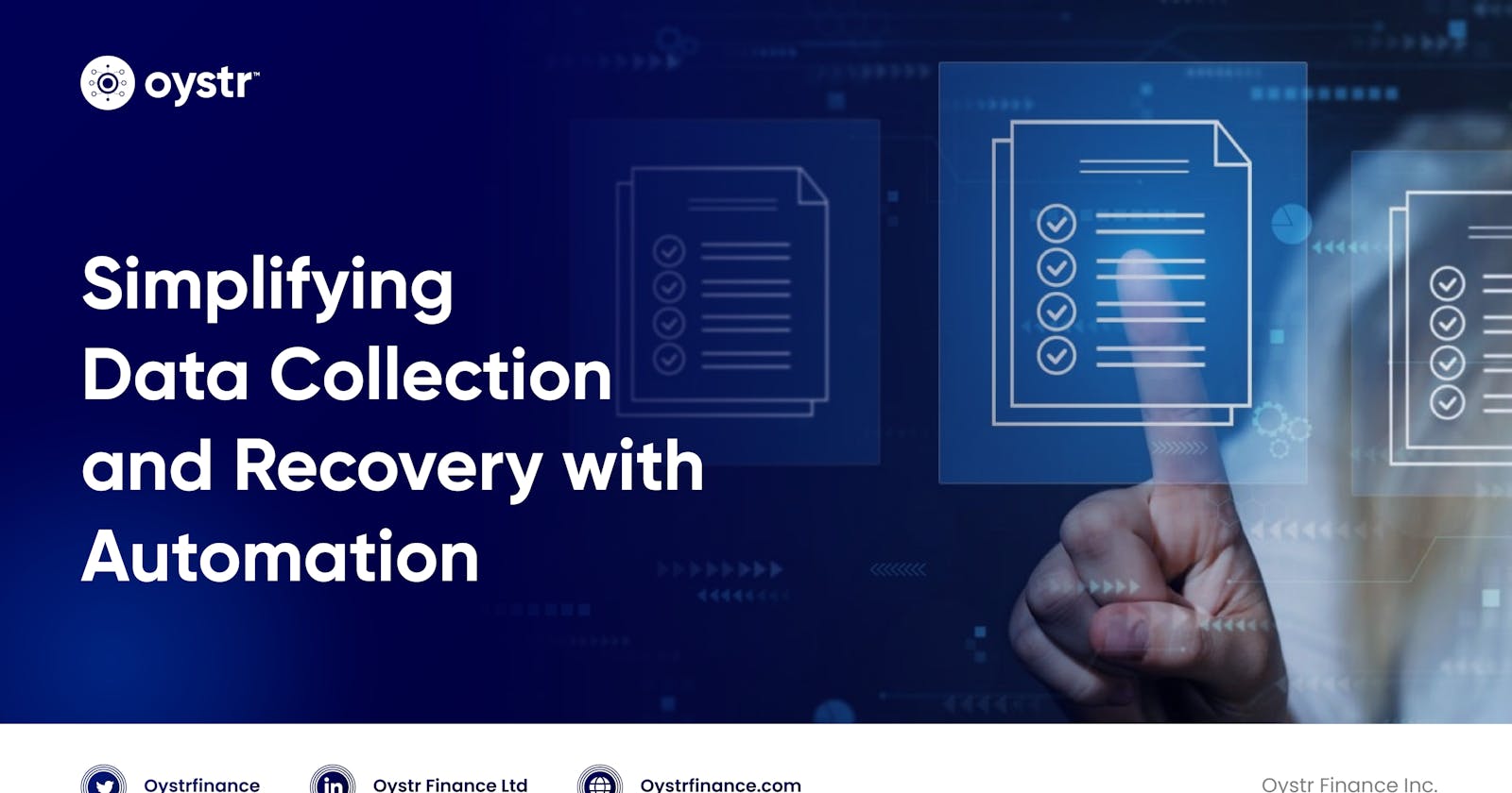 Simplifying Data Collection and Recovery with Automation