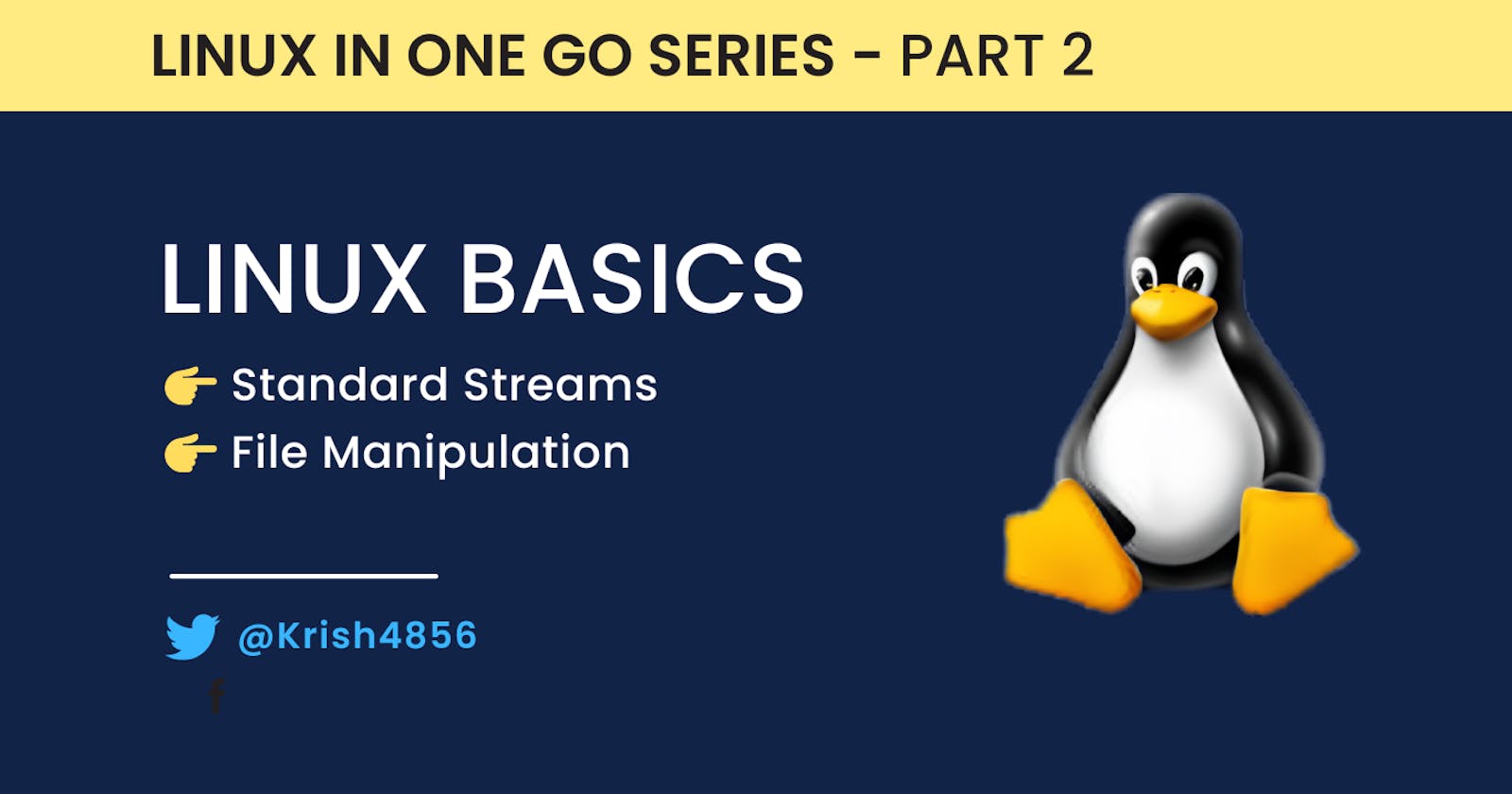 Learn Standard Linux Streams and File Manipulation