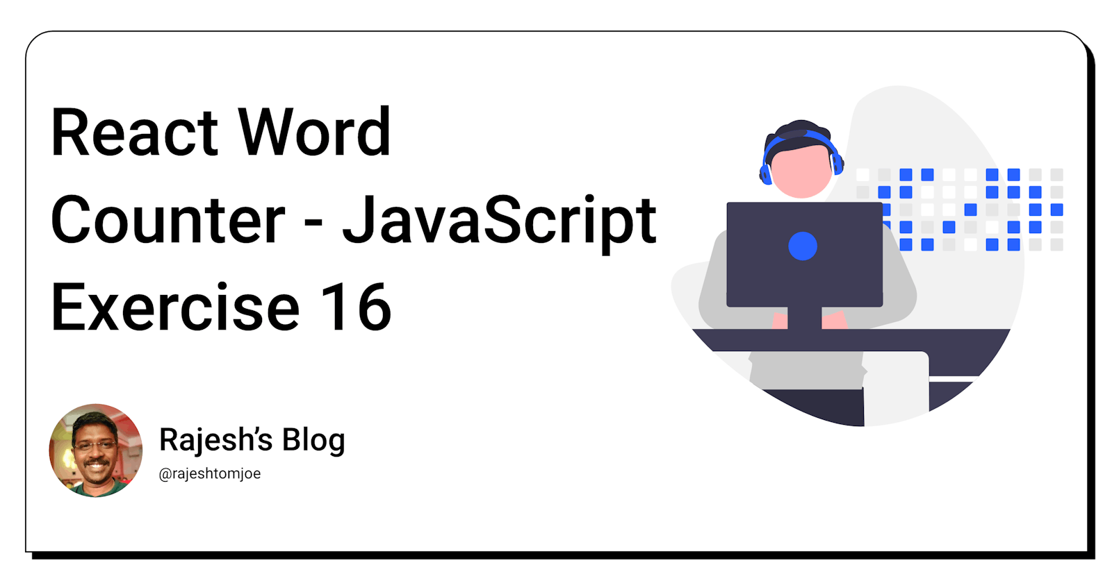 React Word Counter - JavaScript Exercise #16