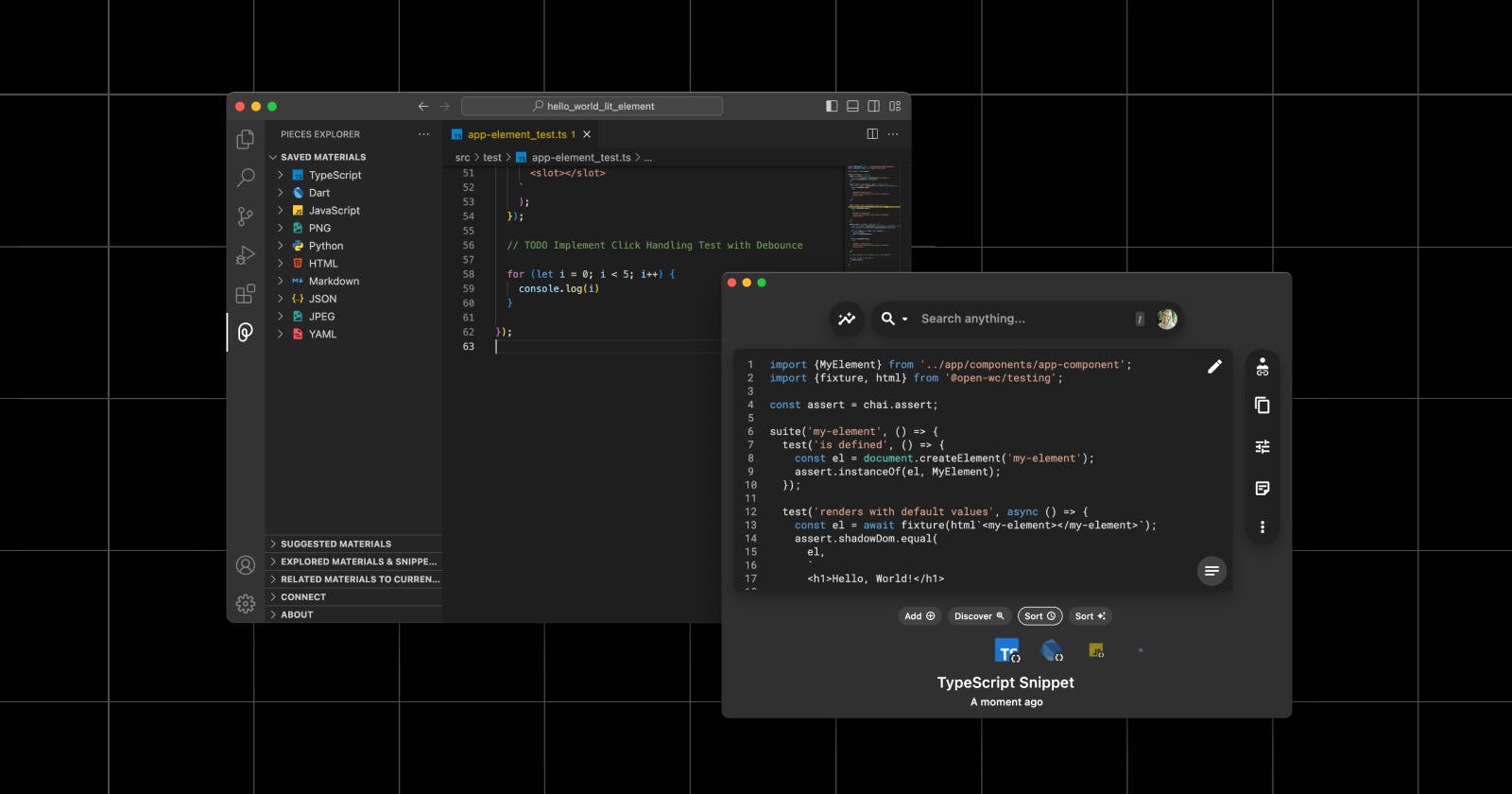 Pieces for VS Code Additional Features and Benefits