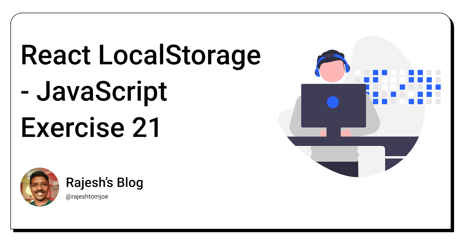 React LocalStorage - JavaScript Exercise #21