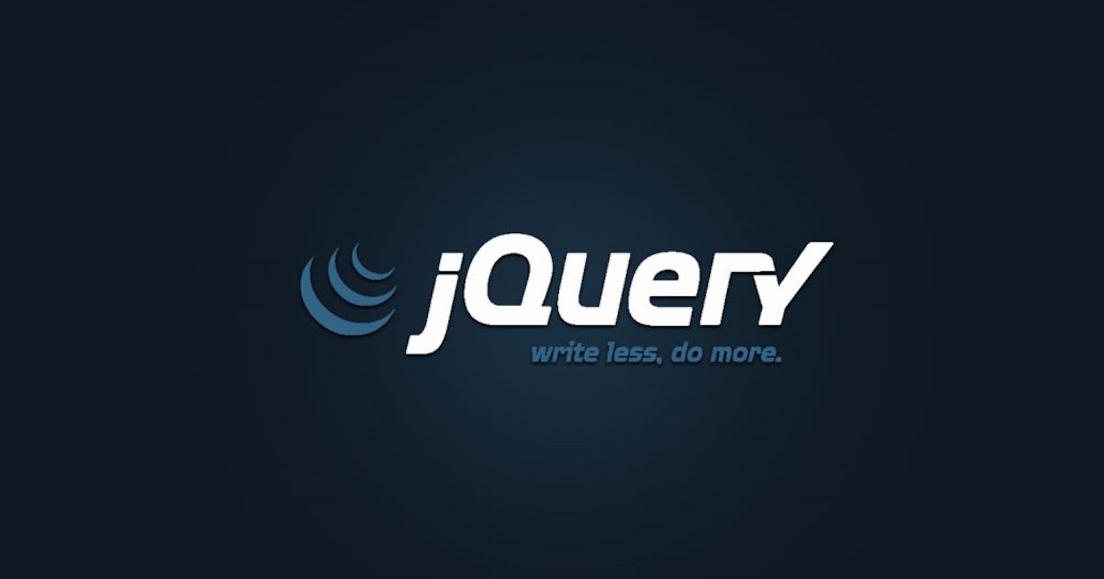 Event Handling Using JQuery