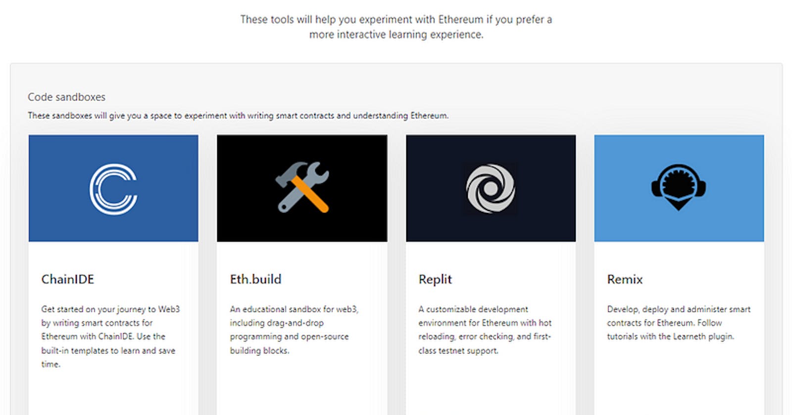 ChainIDE added to Ethereum Code Sandbox: Empowering the Web3 Developer Ecosystem
