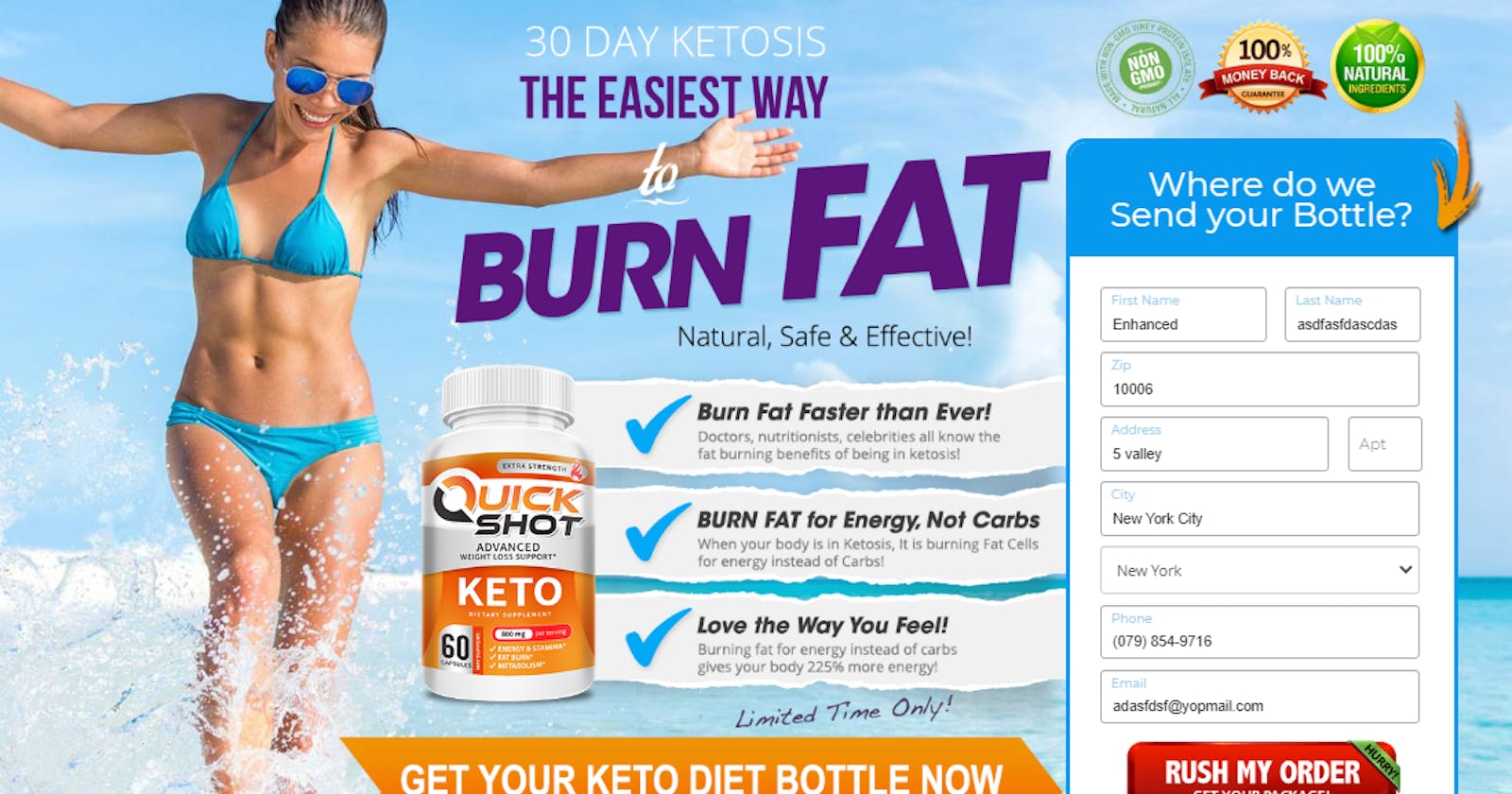 Quick Shot Keto |#EXCITING NEWS|: *Get Fat Busting Help With Keto!