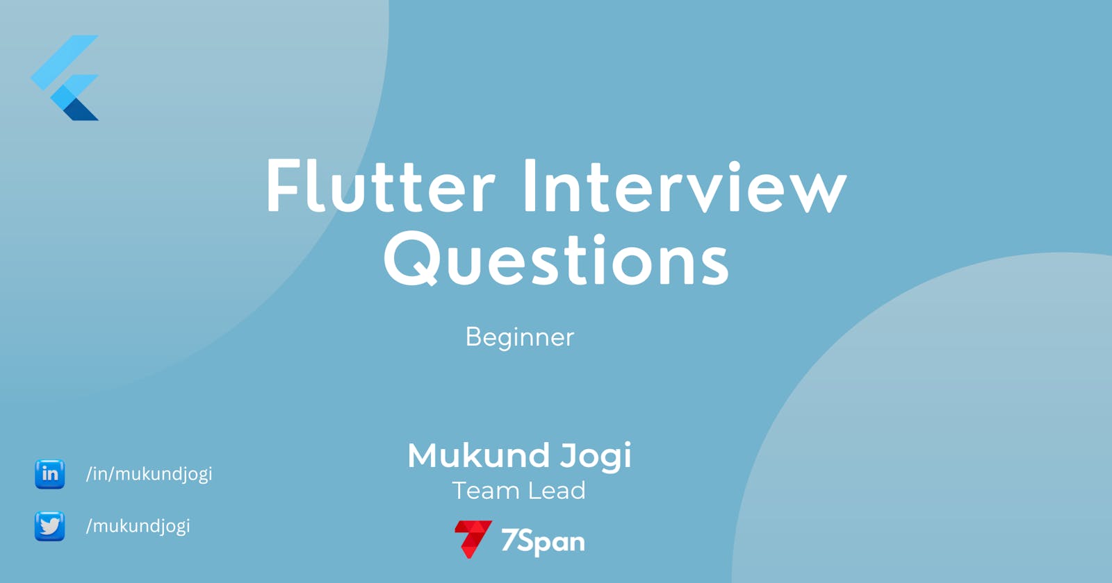 Flutter Interview Questions for Beginner