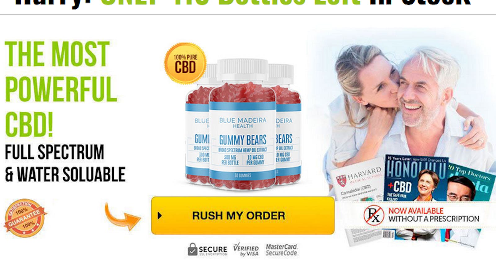 Blue Madeira CBD Gummies  | Blue Madeira CBD Gummy Bears | Remove Chronic Pains & Stress | Scam Or Legit | Special Offer!