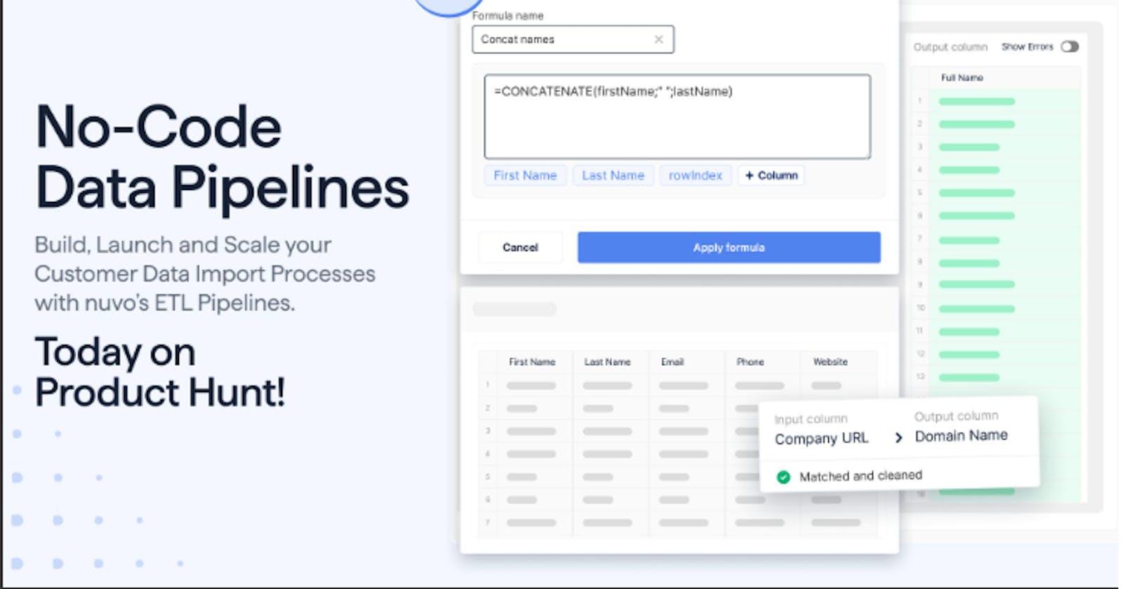 (New Launch) No-Code Data Pipelines