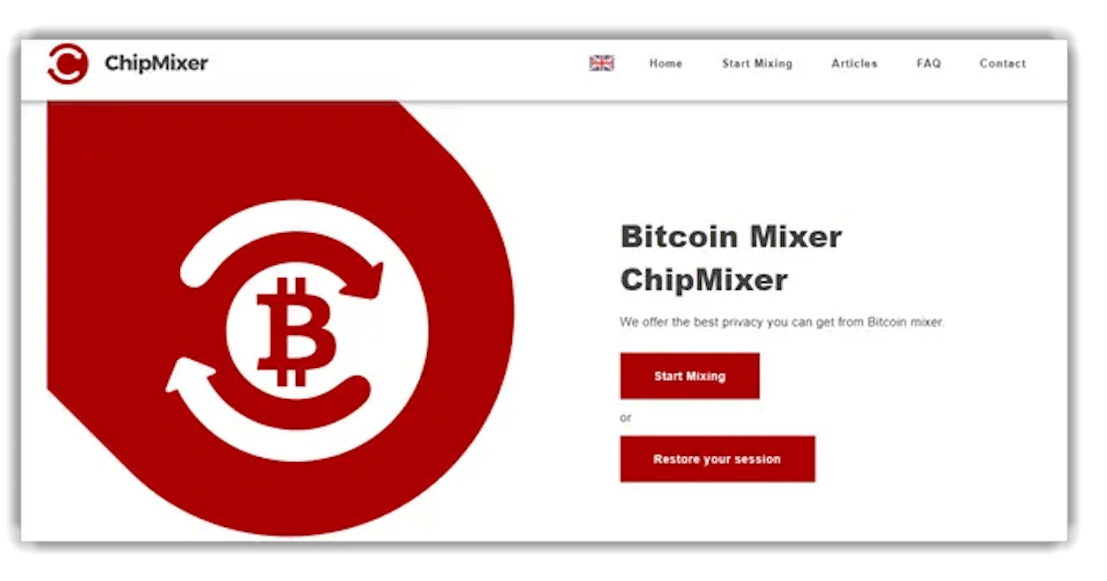 Law Enforcement Agencies Announce Takedown of ChipMixer, the World's Largest Centralized Crypto Mixer Service