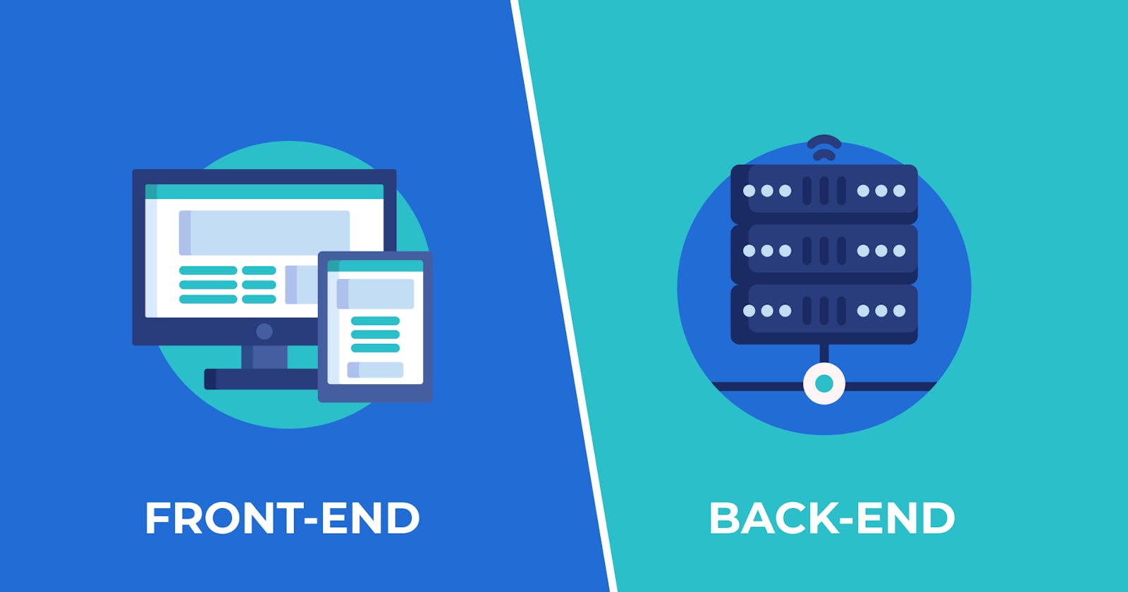 What is Front-end and Back-end Developer?
