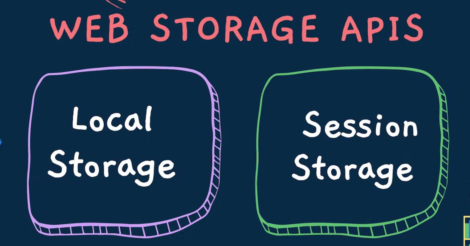 Web Storage API - Local and Session Storage