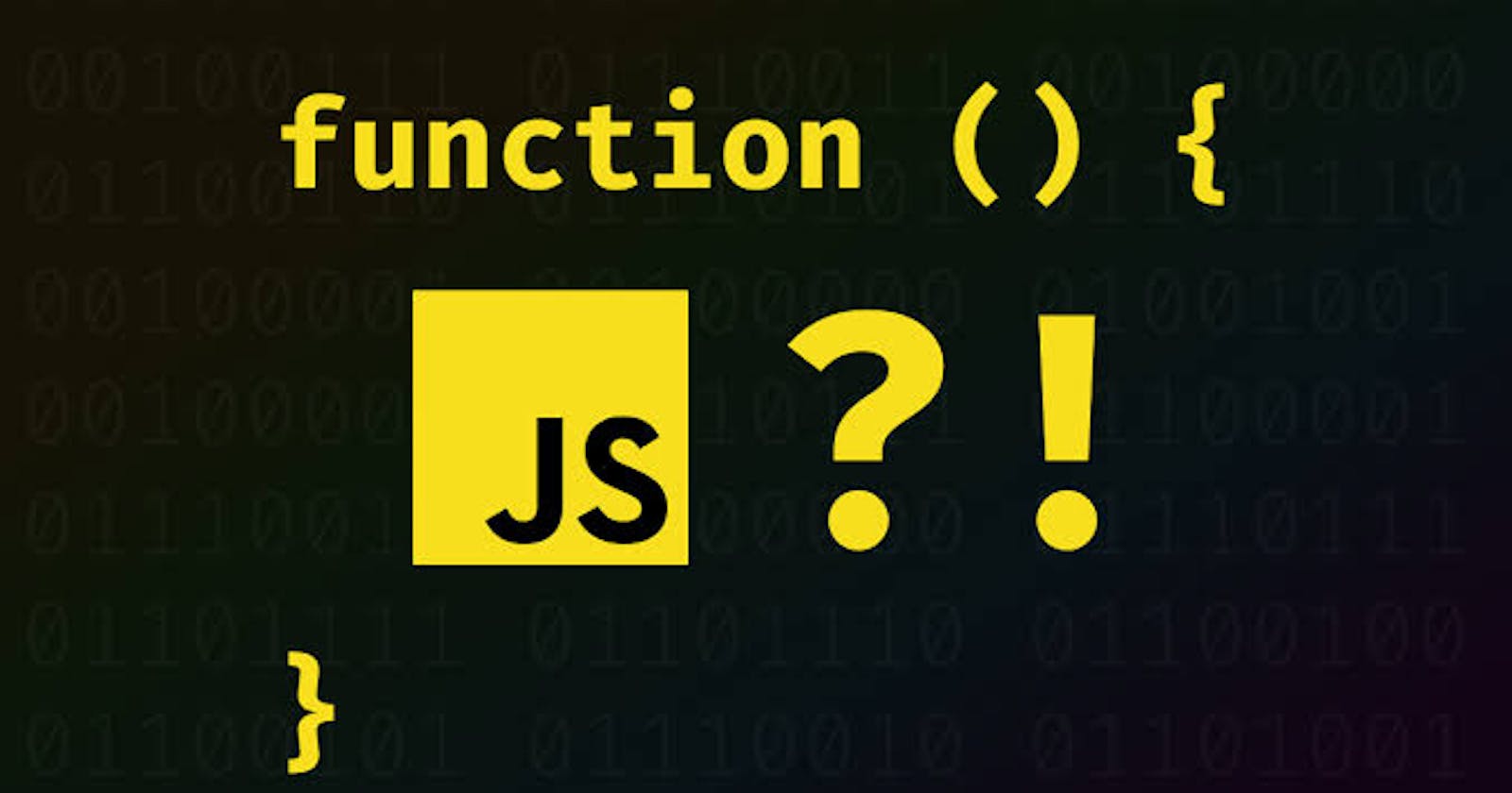 Function js JavaScript complete principles and advance