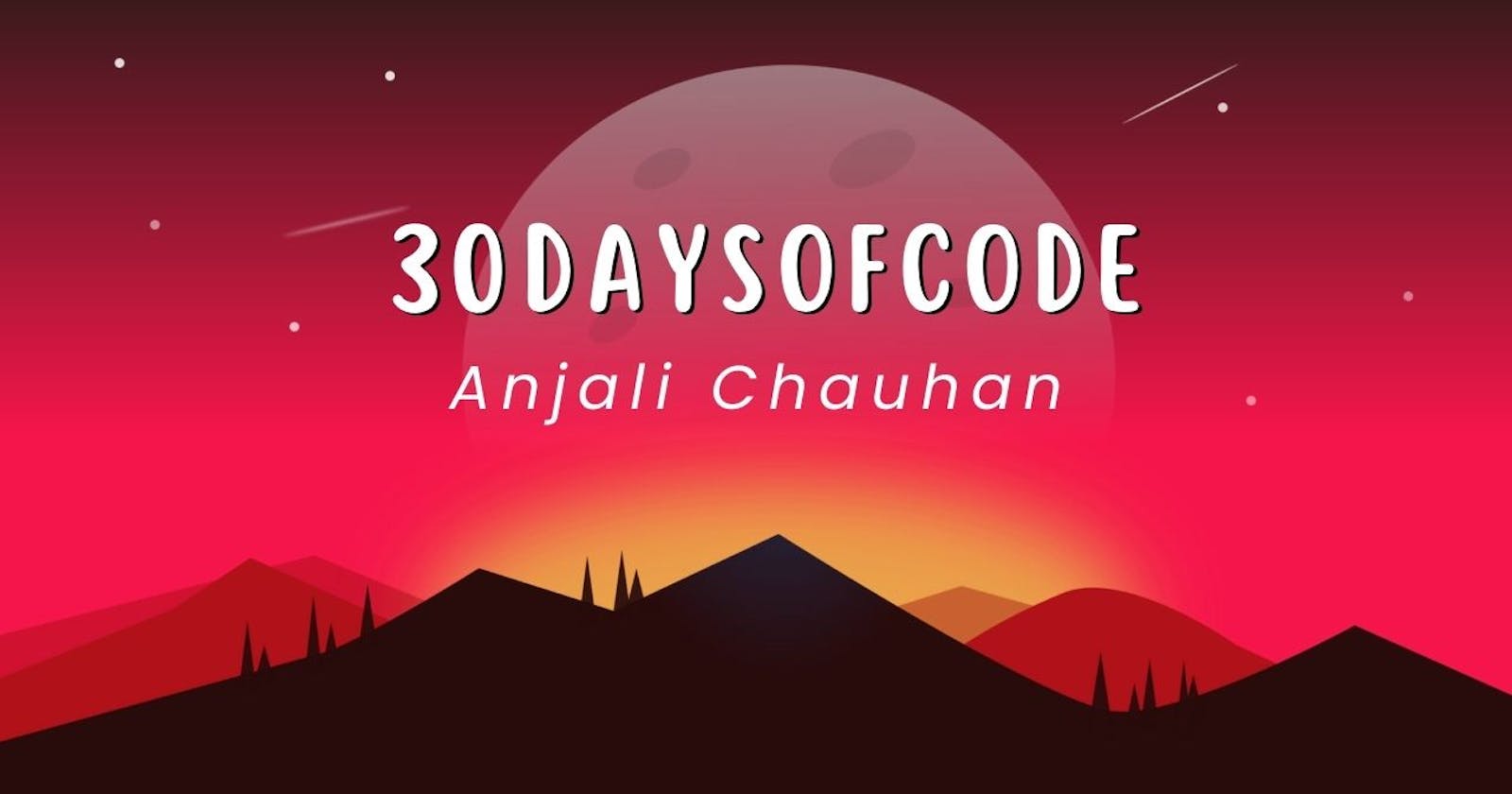 Days 13 of #30DaysOfCode