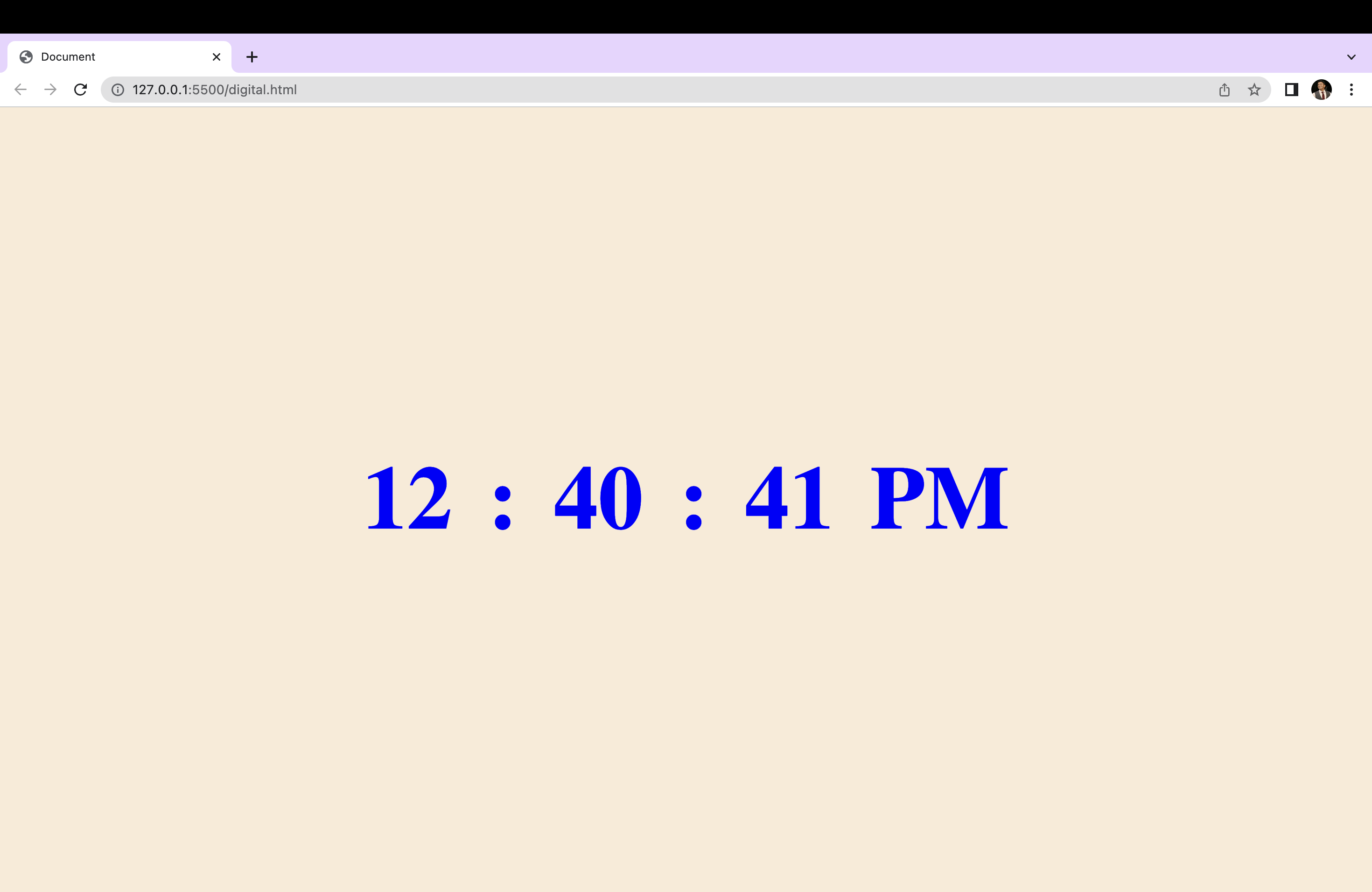 How to build a simple digital clock using HTML, CSS and JavaScript