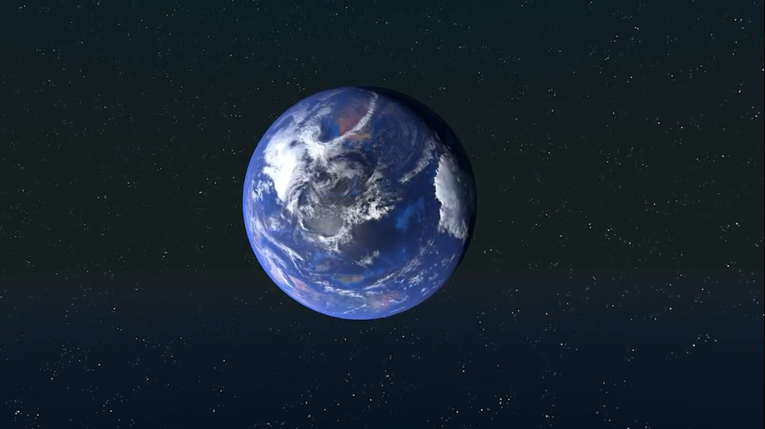 Motion In This Earth Using Javascript