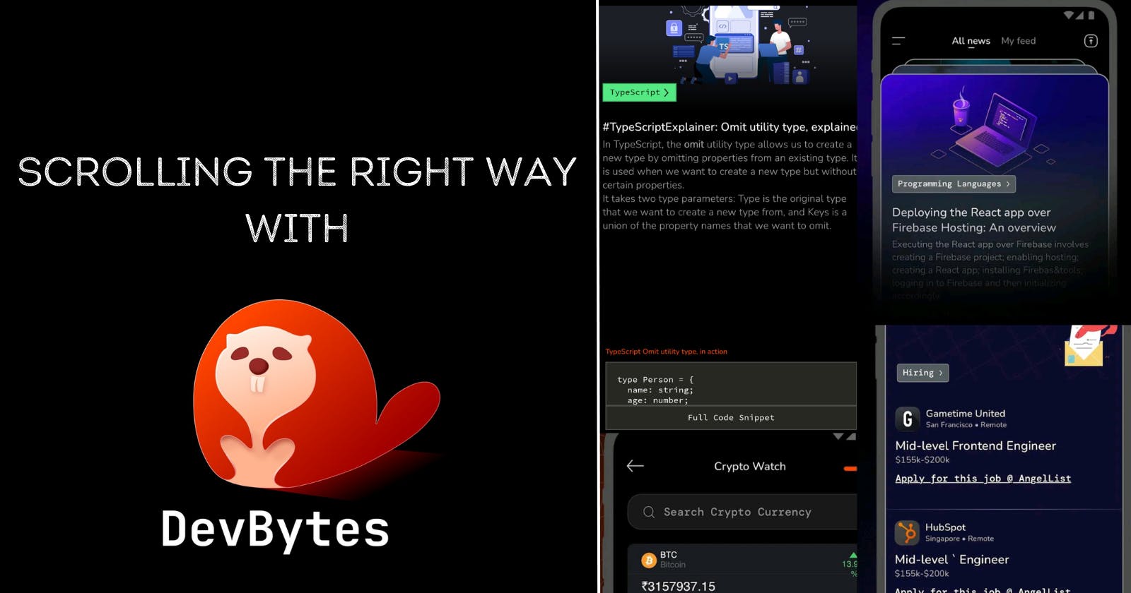 DevBytes - Scrolling the better way