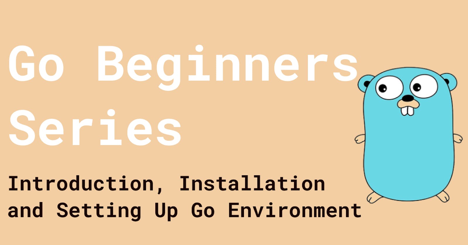 Go Beginners Series: Introduction, Installation, and Setting Up Go Environment