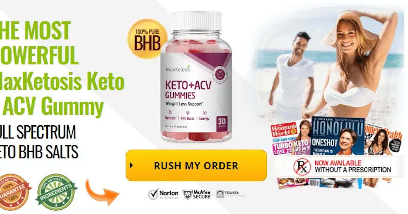 Max Ketosis Keto ACV Gummies (Customers Review) Price, Benefit and Where to Buy?