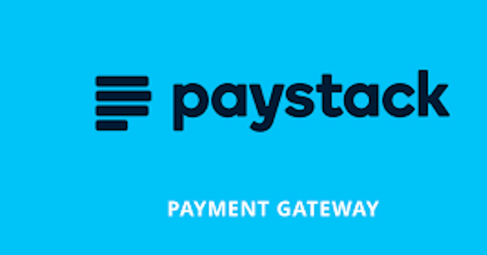 Integrate Paystack Payment Gateway using Spring Boot