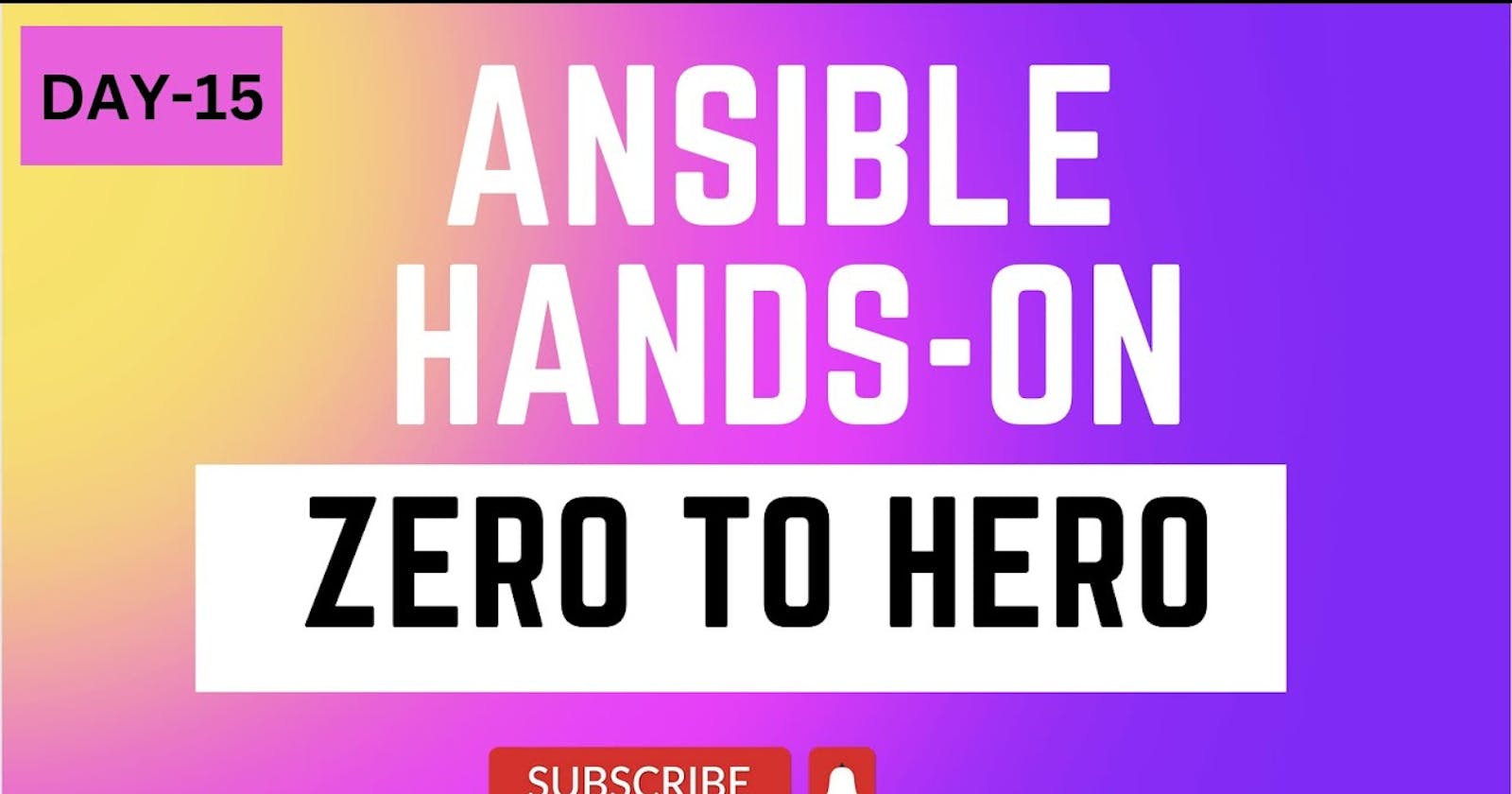 Ansible Zero to Hero