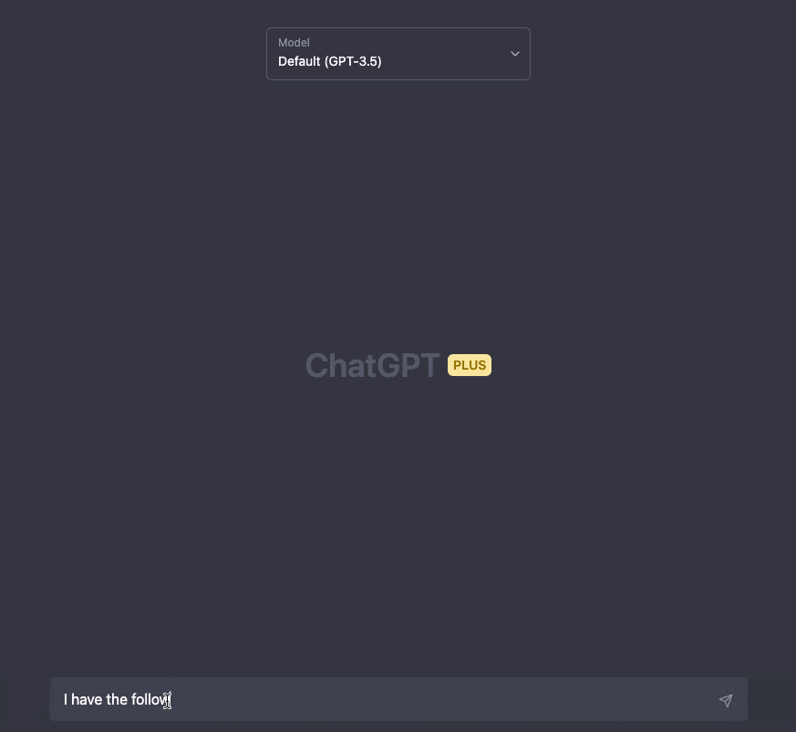 Using ChatGPT to extend existing policies.