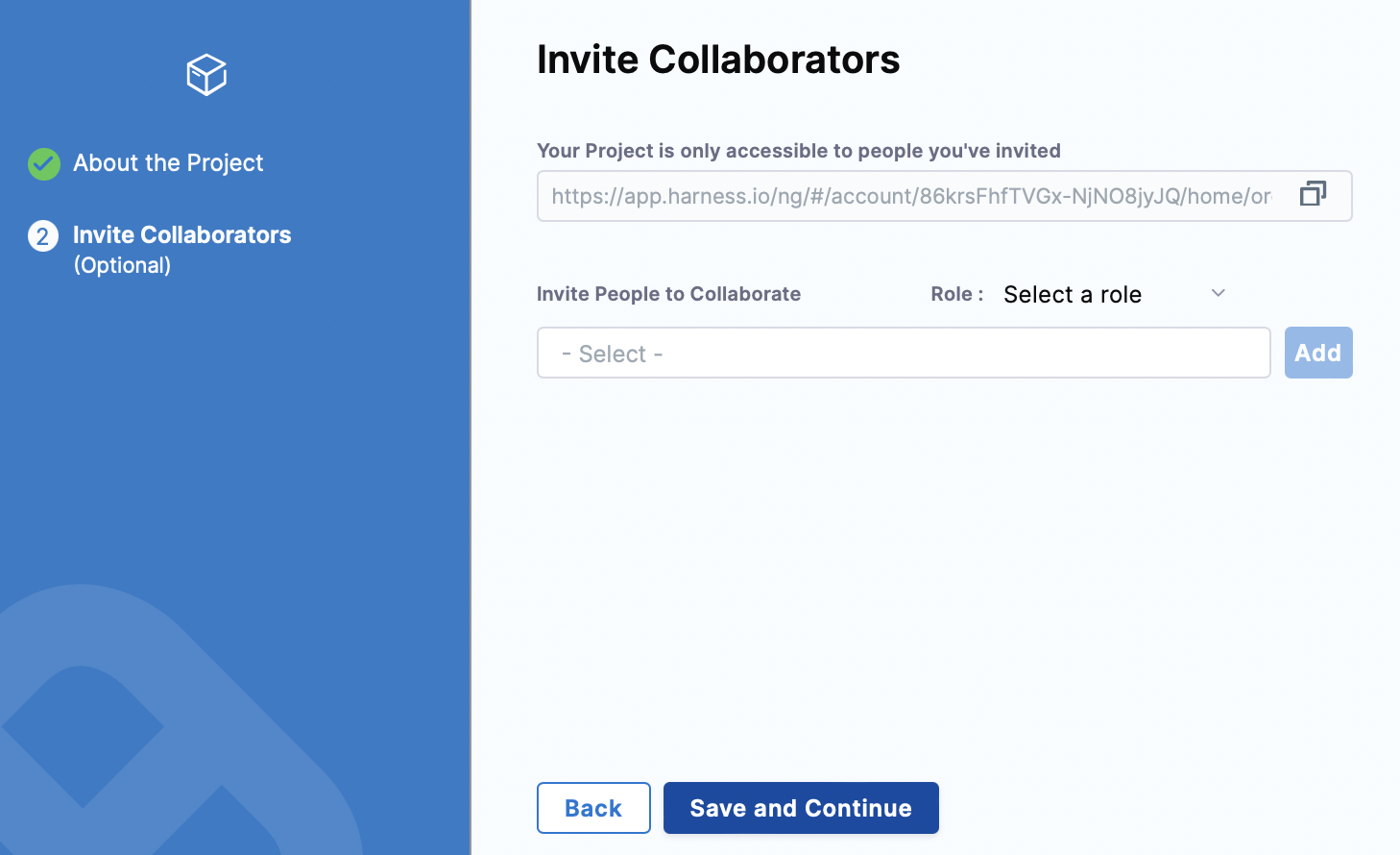 Invite collaborators