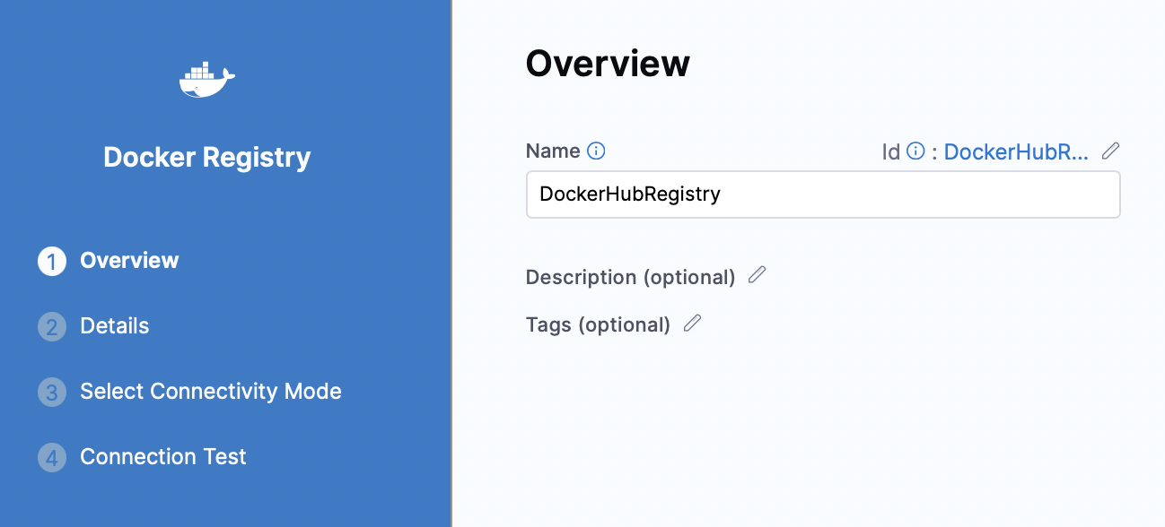 docker registry details